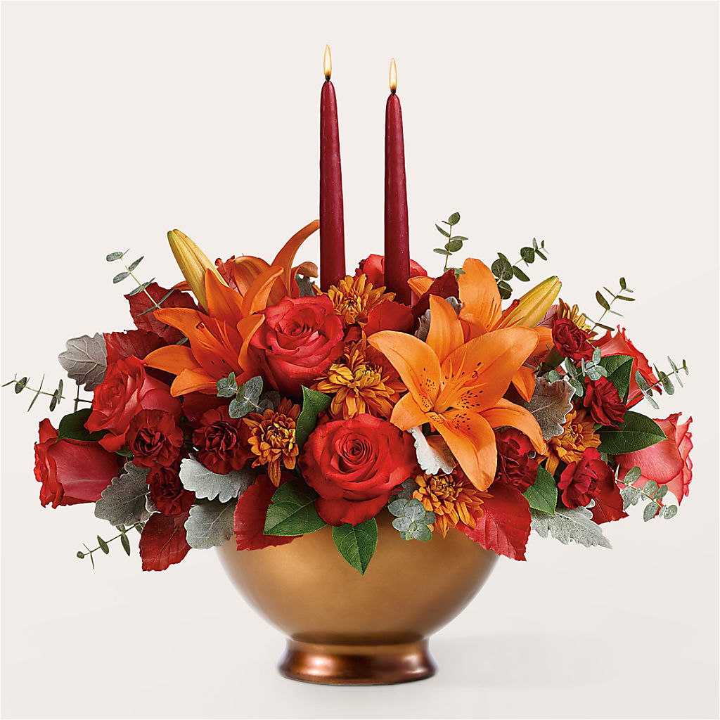 Fruits of Fall Centerpiece –  De Santis Florist Inc, Columbus OH