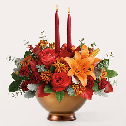 Fruits of Fall Centerpiece –  De Santis Florist Inc, Columbus OH