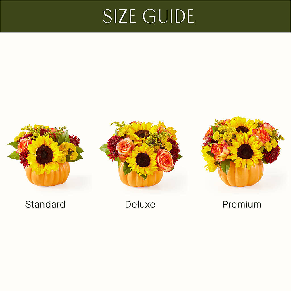 Golden Gourd Pumpkin Bouquet –  De Santis Florist Inc, Columbus OH