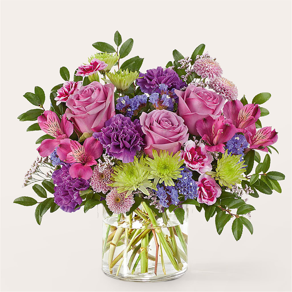 Glass Half Full Bouquet –  De Santis Florist Inc, Columbus OH