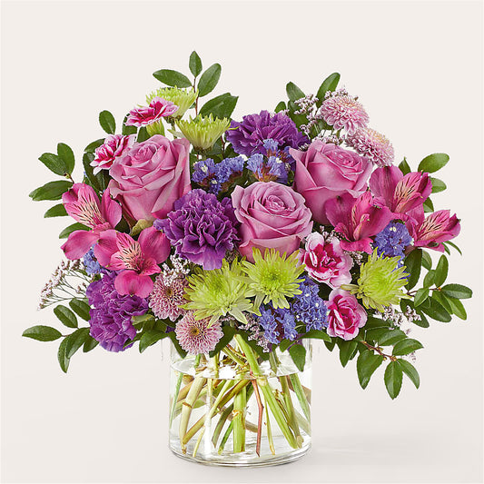 Glass Half Full Bouquet –  De Santis Florist Inc, Columbus OH