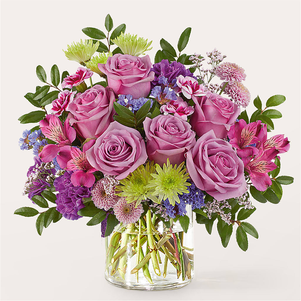 Glass Half Full Bouquet –  De Santis Florist Inc, Columbus OH