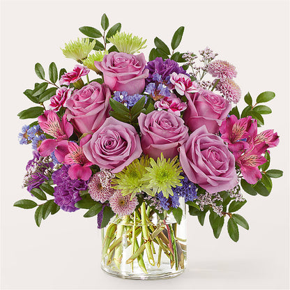 Glass Half Full Bouquet –  De Santis Florist Inc, Columbus OH