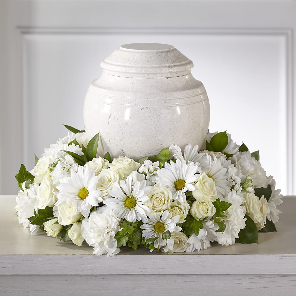 Ivory Gardens Cremation Adornment –  De Santis Florist Inc, Columbus OH