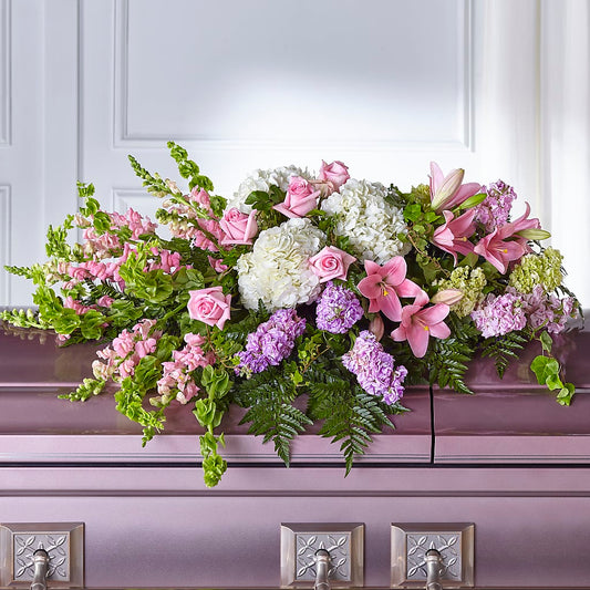 Life's Gratitude Casket Spray –  De Santis Florist Inc, Columbus OH