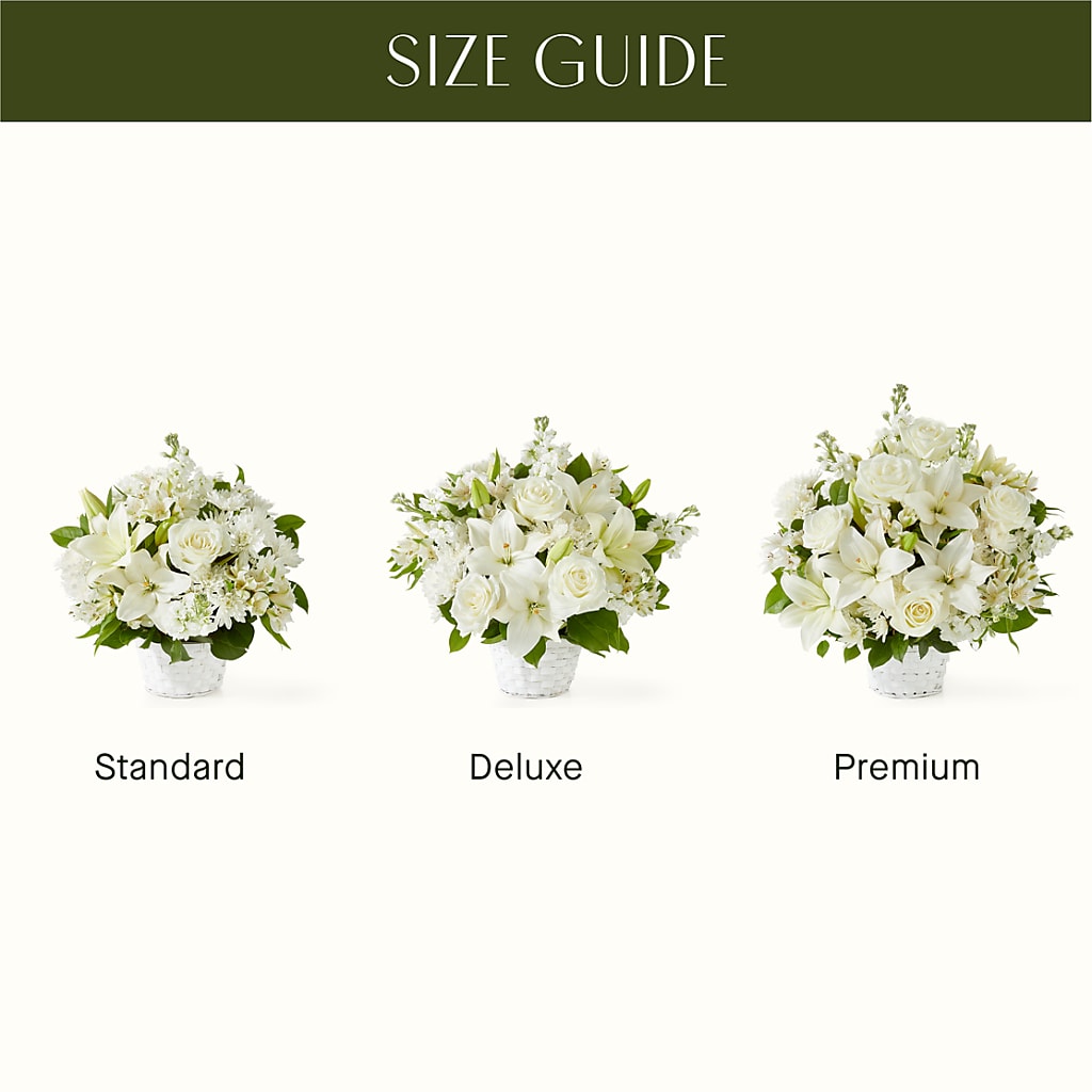 Peaceful Reflections Arrangement –  De Santis Florist Inc, Columbus OH