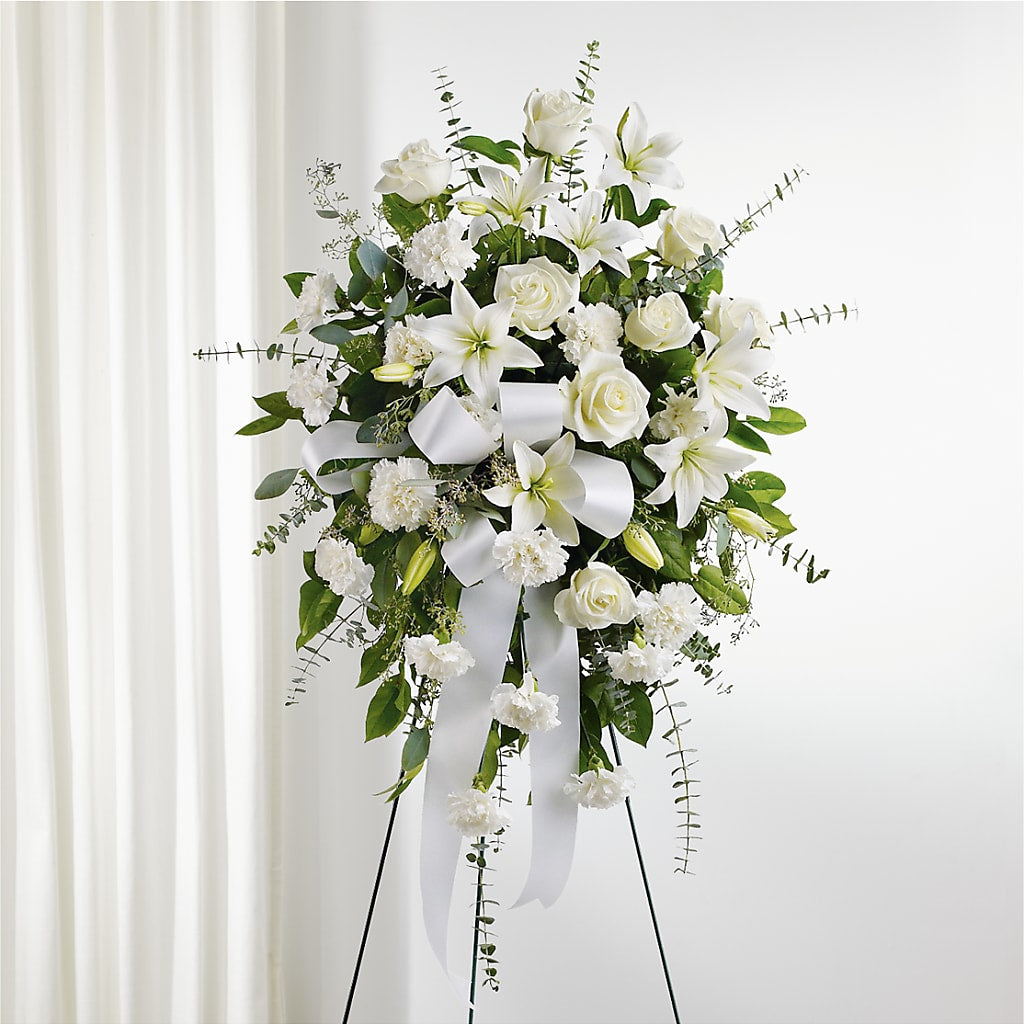 With Care Standing Spray –  De Santis Florist Inc, Columbus OH