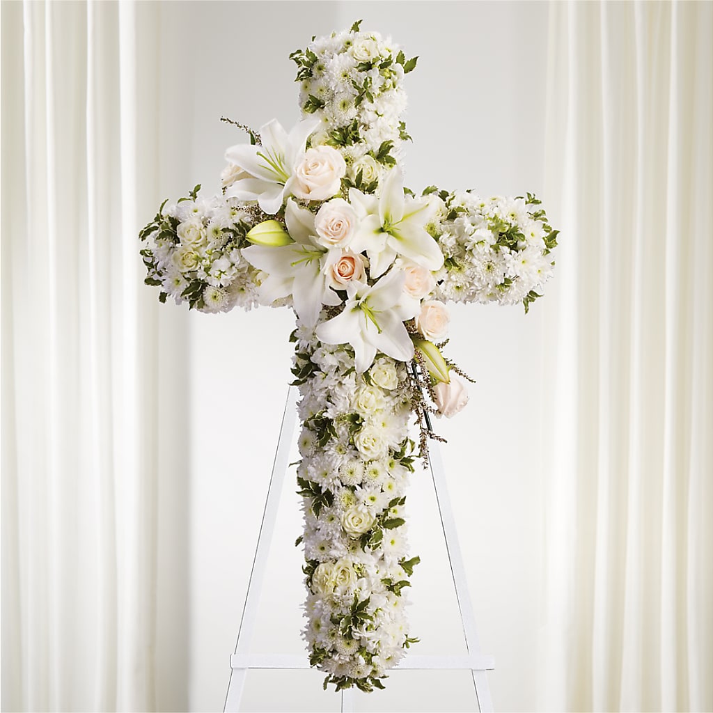 Spiritual Guidance Standing Spray –  De Santis Florist Inc, Columbus OH