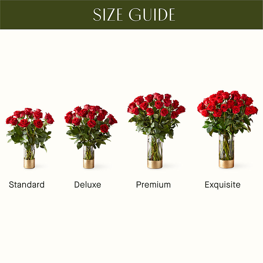 Classic Love Red Rose Bouquet –  De Santis Florist Inc, Columbus OH
