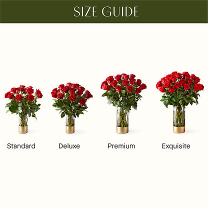 Classic Love Red Rose Bouquet –  De Santis Florist Inc, Columbus OH
