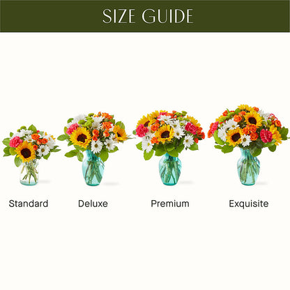 Sun-drenched Blooms Bouquet –  De Santis Florist Inc, Columbus OH