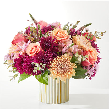 Berry Cobbler Bouquet with Ivory Vase –  De Santis Florist Inc, Columbus OH