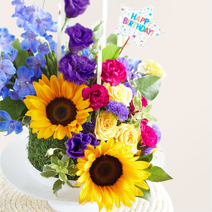 Star of the Day Floral Cake –  De Santis Florist Inc, Columbus OH