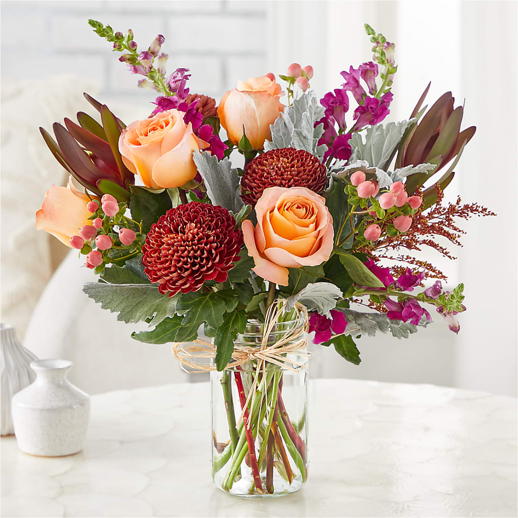 Moody Hues Bouquet –  De Santis Florist Inc, Columbus OH