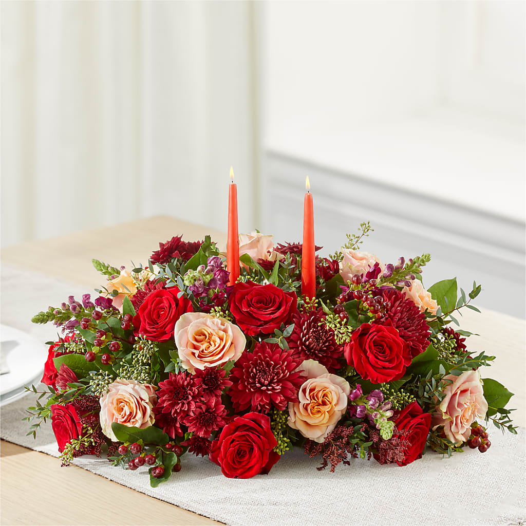Most Thankful Centerpiece –  De Santis Florist Inc, Columbus OH