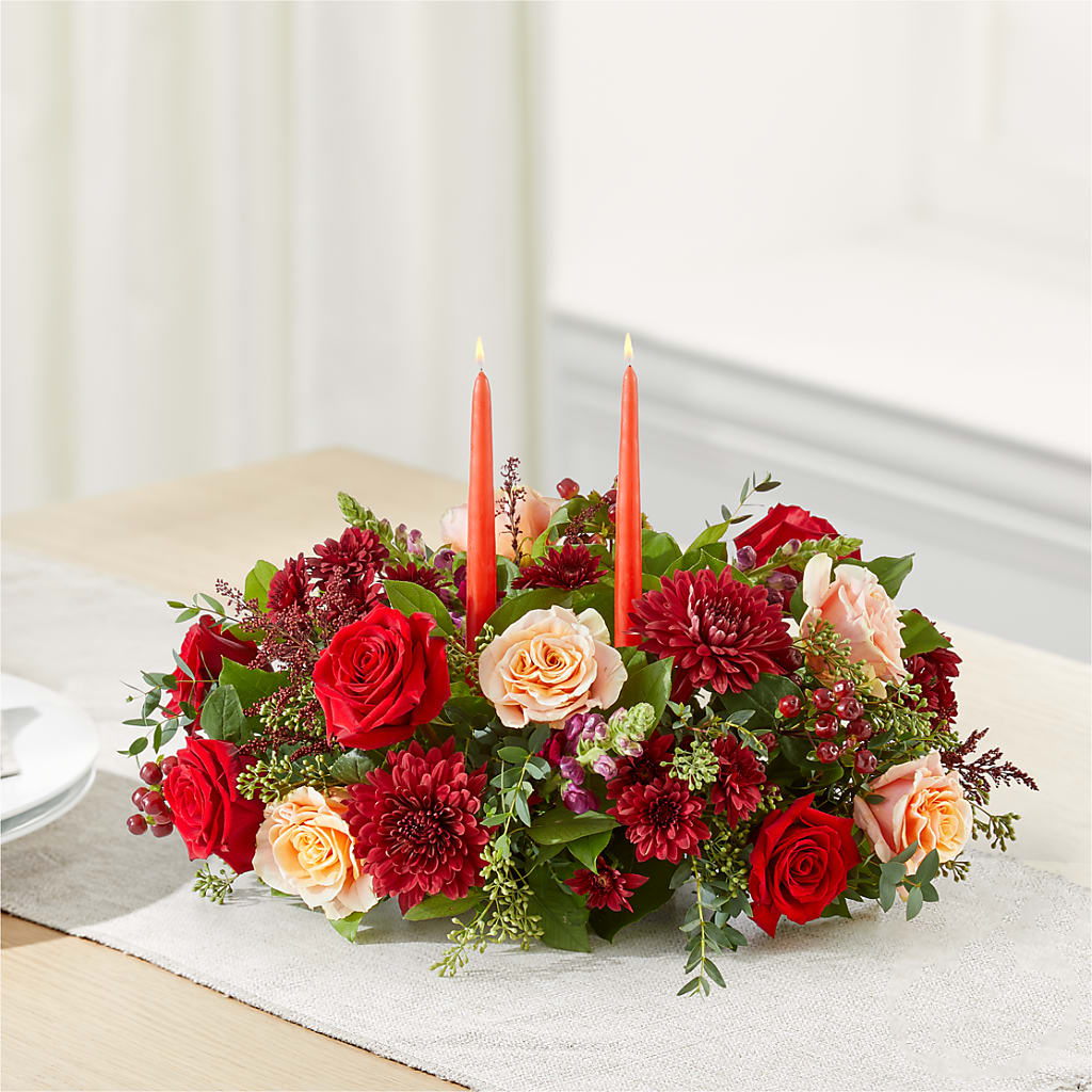 Most Thankful Centerpiece –  De Santis Florist Inc, Columbus OH