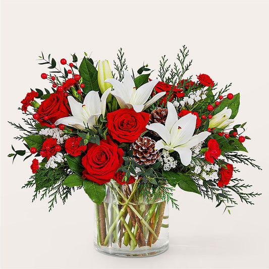 Best in Snow Bouquet –  De Santis Florist Inc, Columbus OH