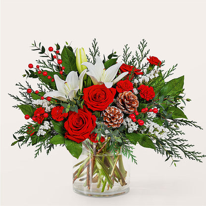 Best in Snow Bouquet –  De Santis Florist Inc, Columbus OH