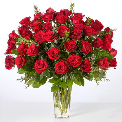 Forever Yours Fifty Stem Red Rose Bouquet –  De Santis Florist Inc, Columbus OH