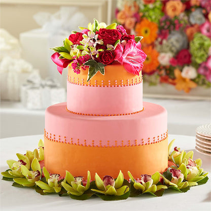 Sweet Citrus Cake Decor –  De Santis Florist Inc, Columbus OH
